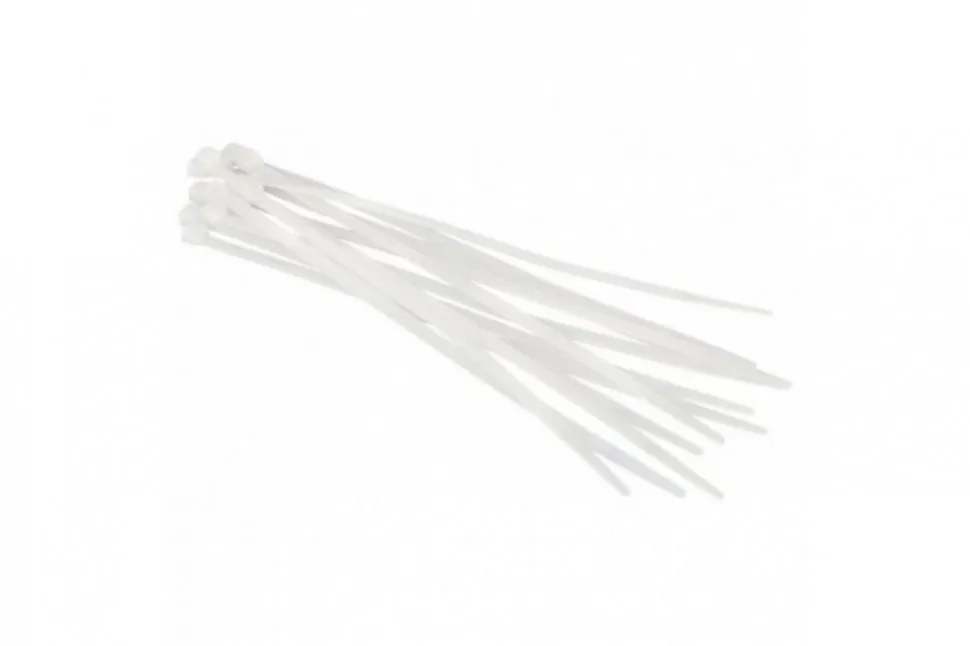 Стяжки 100PCS WHITE TIE4.0X200MM-W TELECOM