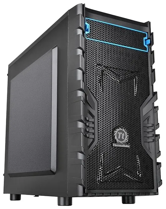 Корпус без БП Thermaltake Versa H13 CA-1D3-00S1NN-00 черный w/o PSU mATX 4x120mm 1xUSB2.0 1xUSB3.0