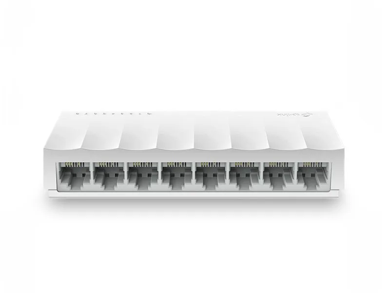 TP-Link LS1008 8-портовый 10/100 Мбит/с неуправляемый коммутатор, 8 портов RJ45 10/100 Мбит/с