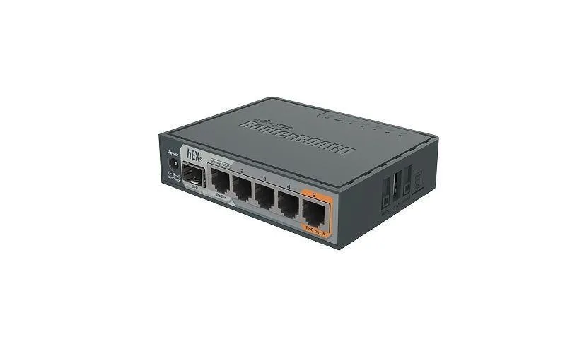 Маршрутизатор Mikrotik hEX S (арт. RB760iGS)