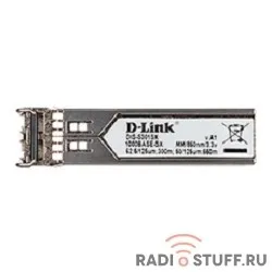 D-Link S301SX/A1A PROJ Промышленный SFP-трансивер с 1 портом 1000Base-SX для многомодового оптического кабеля (до 550 м)