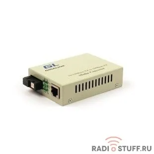 GIGALINK GL-MC-UTPF-SC1F-18SM-1550 Конвертер из UTP, 100Мбит/c в WDM, LFP, SM, SC, Tx:1550/Rx:1310, 18 дБ (до 20 км) (GL-F920R)