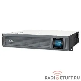APC Smart-UPS C 2000VA SMC2000I-2URS {2000VA/1300W, Line-Interactive, 2U RackMount, LCD, IEC, LCD, USB}