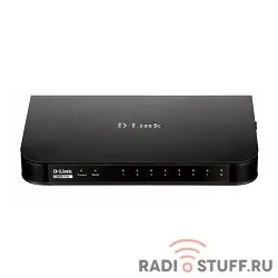 Межсетевой экран с поддержкой VPN, 1 портом WAN + 8 портами LAN 10/100Base-TX, D-Link 