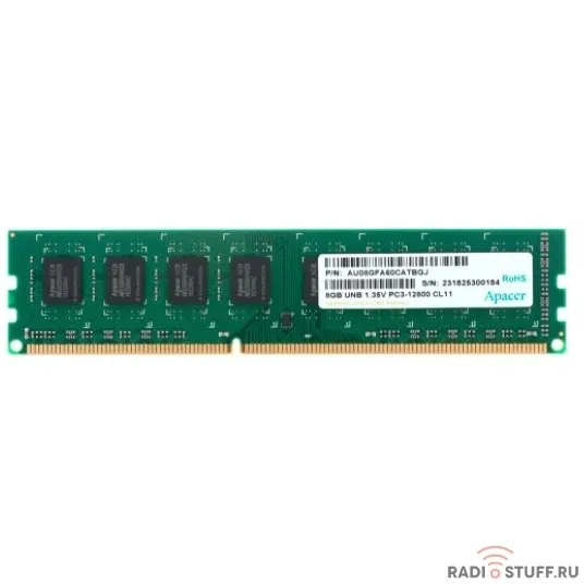 Apacer DDR3 DIMM 8GB (PC3-12800) 1600MHz AU08GFA60CATBGJ 1.35V