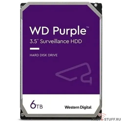 6TB WD Purple (WD64PURZ)  {Serial ATA III, 5400- rpm, 256Mb, 3.5"}