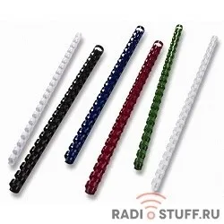 Office Kit  Пластиковые пружины BP2051 16 мм белые 100 шт.