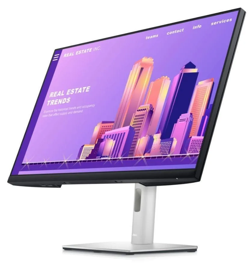 LCD Dell 27" P2722H {IPS 1920x1080 60Hz 5ms 1000:1 178/178 300cd 8bit(6bit+FRC) D-Sub HDMI1.4 DisplayPort1.2 4xUSB3.2 Pivot VESA} [2722-5236]