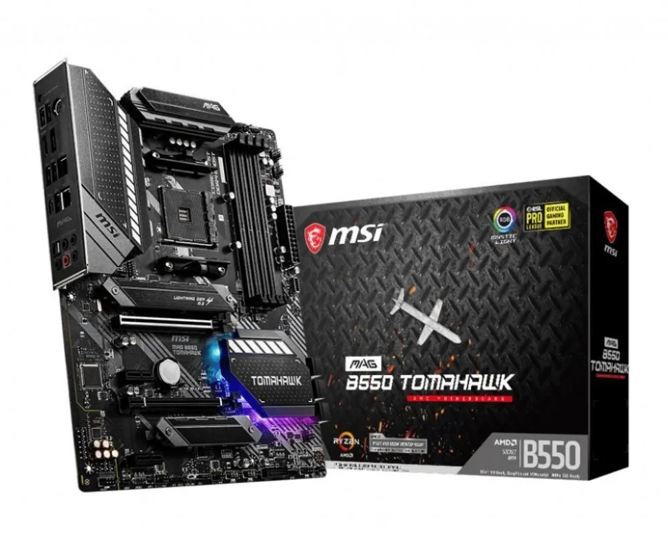 Материнская плата AMD B550 SAM4 ATX MAG B550 TOMAHAWK MSI