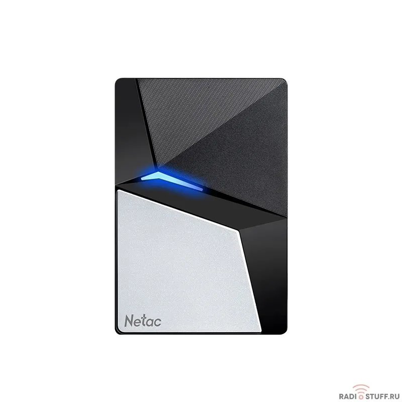 Накопитель SSD Netac USB-C 960Gb NT01Z7S-960G-32BK Z7S 1.8" черный