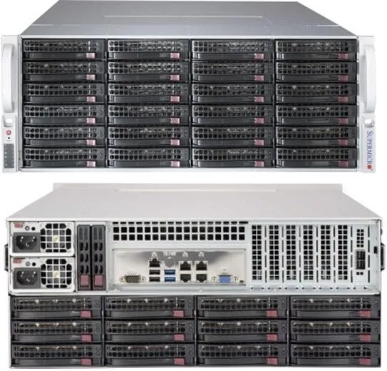 Корпус компьютерный Supermicro 4U SC847B LP CSE SAS3 Single Expander, 10K Fan 1200W PWS