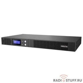 Импульс ИБП СЛИМ 500 {~230В, 500ВА/300Вт, LCD, RS-232, USB, SNMPSlot, EPO, 6В/7Ач*2, IEC-C13x4} {SL50101}