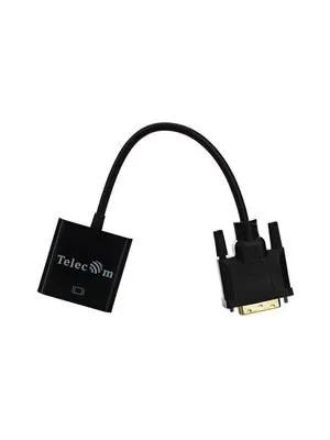 Адаптер DVI-D TO VGA 0.15M TA491 TELECOM