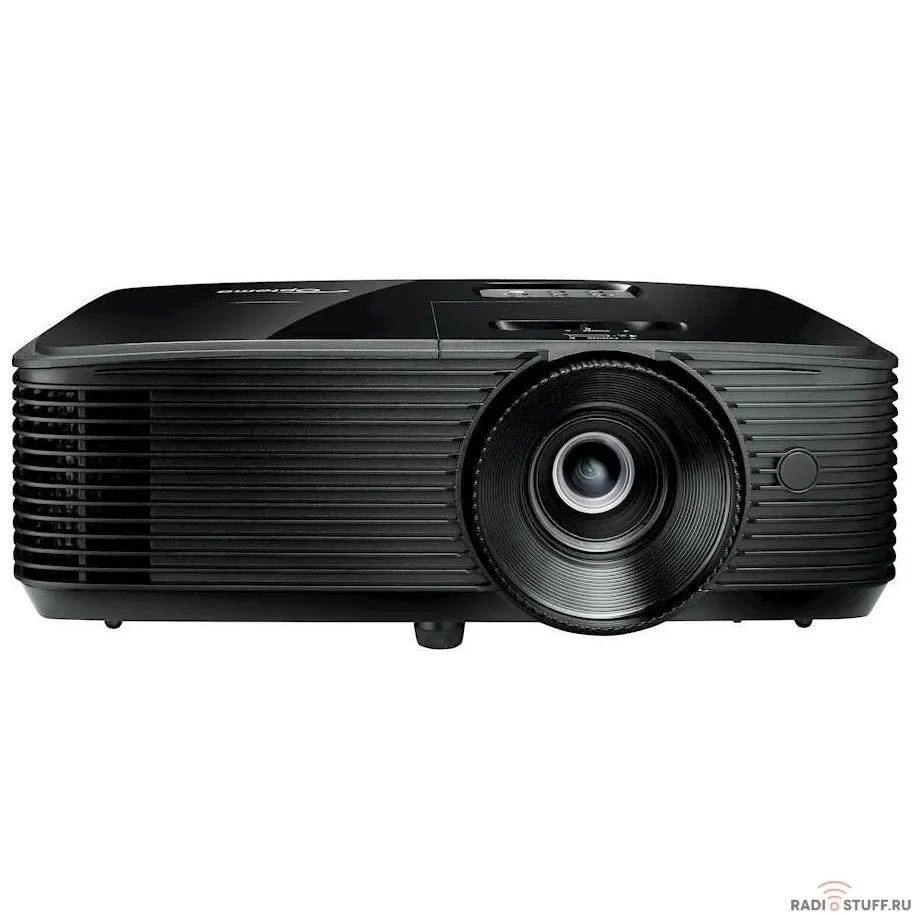 Optoma DX322 Проектор [E9PX7D601EZ3] {DLP XGA 1024x768 3800Lm 22000:1 HDMI 1x10W 3DReady lamp 15000hrs Black, 3.04kg}
