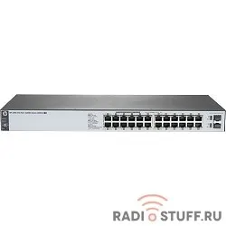 J9983A HP коммутатор HPE 1820-24G-PoE+ управляемый 19U 24x10/100/1000BASE-T, 4*SFP, 185W
