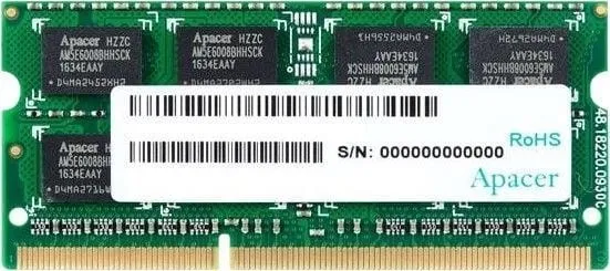 Модуль памяти для ноутбука SODIMM 8GB PC12800 DDR3 SO DV.08G2K.KAM APACER