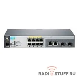 J9780A HP коммутатор HPE 2530-8-PoE+ управляемый 19U 8x10/100BASE-TX 2x10/100/1000BASE-T 2x10/100/1000BASE-T/Mini GBIC (SFP)