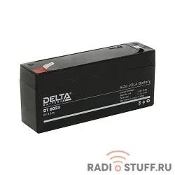 Delta DT 6033 (125) (3,3 А\ч, 6В) свинцово- кислотный аккумулятор  