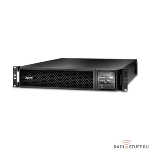 APC Smart-UPS SRT SRT1000XLI {On-Line 1000 ВА/1000 Вт, Tower, IEC, LCD, Serial+USB, USB, SmartSlot, подкл. доп. бат.}