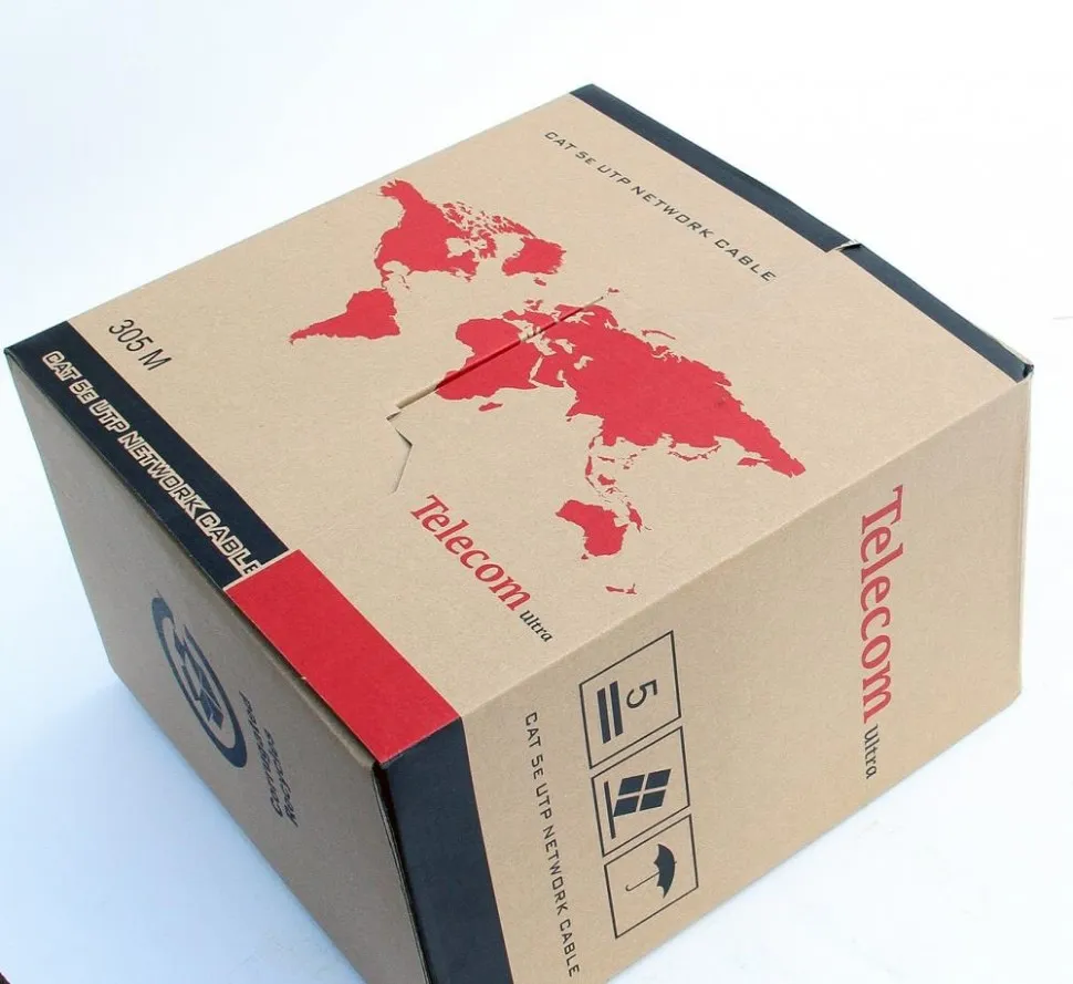 Кабель CAT5E UTP 305M TUS44040E TELECOM