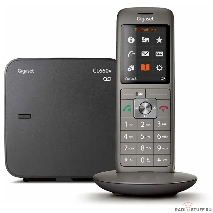 Gigaset CL660A Радиотелефон Anthracite [S30852-H2824-S321]