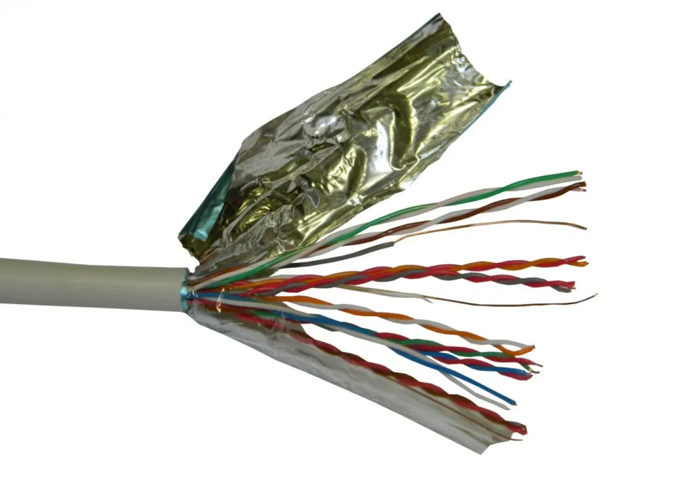 Кабель LC FTP10 cat.5, 305м, 0,45мм, серый