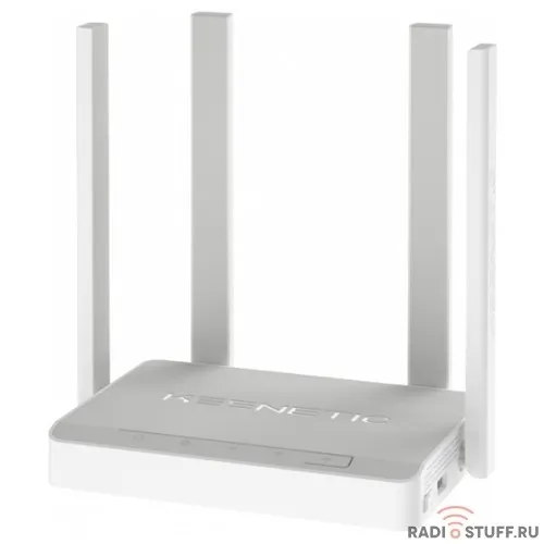 Keenetic Viva (KN-1910) Маршрутизатор беспроводной, Wi-Fi AC1300 Wave 2 MU-MIMO, двухъядерным процессором, управляемым коммутатором