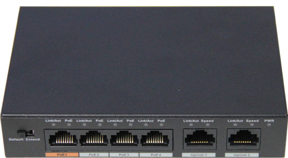 Коммутатор 4PORT 10/100M POE NBLS-0604H IVIDEON