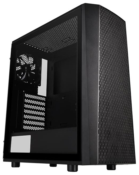 Thermaltake Versa J24 TG (CA-1L7-00M1WN-00) ATX / win / black / no PSU / Tempered Glass