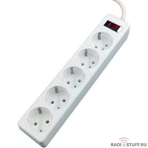 5bites Сетевой фильтр GARDA SP5W-530 5S / 3*0.75MM2 / 3M / WHITE