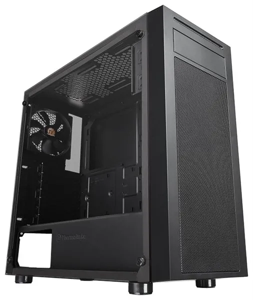 Thermaltake Versa J22 TG (CA-1L5-00M1WN-00) ATX / win / black / no PSU / Tempered Glass