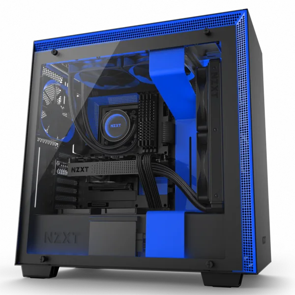 NZXT CA-H700B-BL H700 E-ATX MATTE BLACK/BLUE