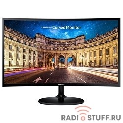 LCD Samsung 23.5" C24F390FHI черный {VA LED 1920x1080 4мс 16:9 250cd 178/178 D-Sub HDMI VESA}