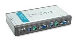 KVM-переключатель D-Link DKVM-4K/B1A, PS2 4PORT 