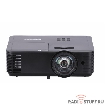 INFOCUS IN116BBST {DLP, 3600 lm, WXGA, 30 000:1, (0.52:1) - короткофокусный, 2xHDMI 1.4, VGA in, VGA out, S-video, USB-A (power), 3.5mm audio in, 3.5mm audio out, RS232, лампа до 15000 ч., 1x10W, 2.9}