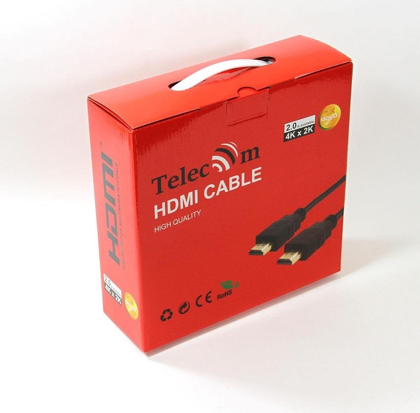Кабель HDMI-HDMI 15M V2 TCG200F-15M TELECOM