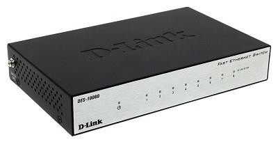 DES-1008D/L2B коммутатор D-Link 