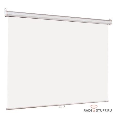 Lumien Eco Picture [LEP-100113] Настенный экран  153х203см (рабочая область 147х197 см) Matte White восьмигранный корпус, возможность потолочн./настенного крепления, уровень в комплекте, 4:3 (треуголь