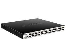 Коммутатор 48PORT 10/100/1000 DGS-1210-52MPP/E1A D-LINK