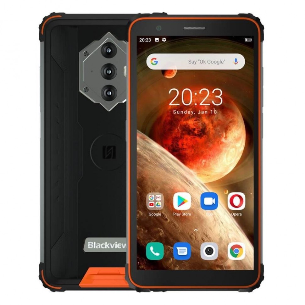 Мобильный телефон BV6600 ORANGE BLACKVIEW