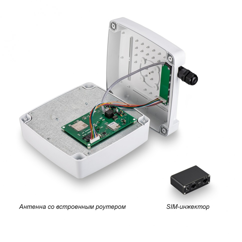 Роутер Rt-Ubx RSIM DS mQ-EC с SMD модемом Quectel EC25-EC, с поддержкой SIM-инжектора