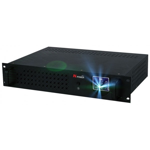 Интерактивный ИБП N-Power Gamma-Vision 1200RM ─ однофазный ИБП 1200 ВА 19"