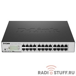 D-Link DGS-1100-24P/ME/B2A Настраиваемый коммутатор 2 уровня с 12 портами 10/100/1000Base-T и 12 портами 10/100/1000Base-T с поддержкой РоЕ