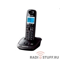 Panasonic KX-TG2521RUT (титан) {АОН, Caller ID,спикерфон,голосовой АОН,полифония,цифровой автоответчик}