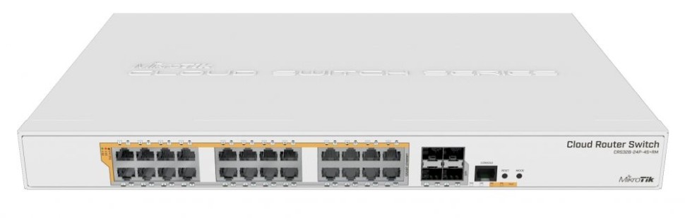 MikroTik CRS328-24P-4S+RM коммутатор