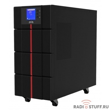 UPS PowerCom Macan MAC-10K {On-Line, 10000VA / 10000W, Tower, IEC, LCD, Serial+USB, SmartSlot, подкл. доп. батарей}