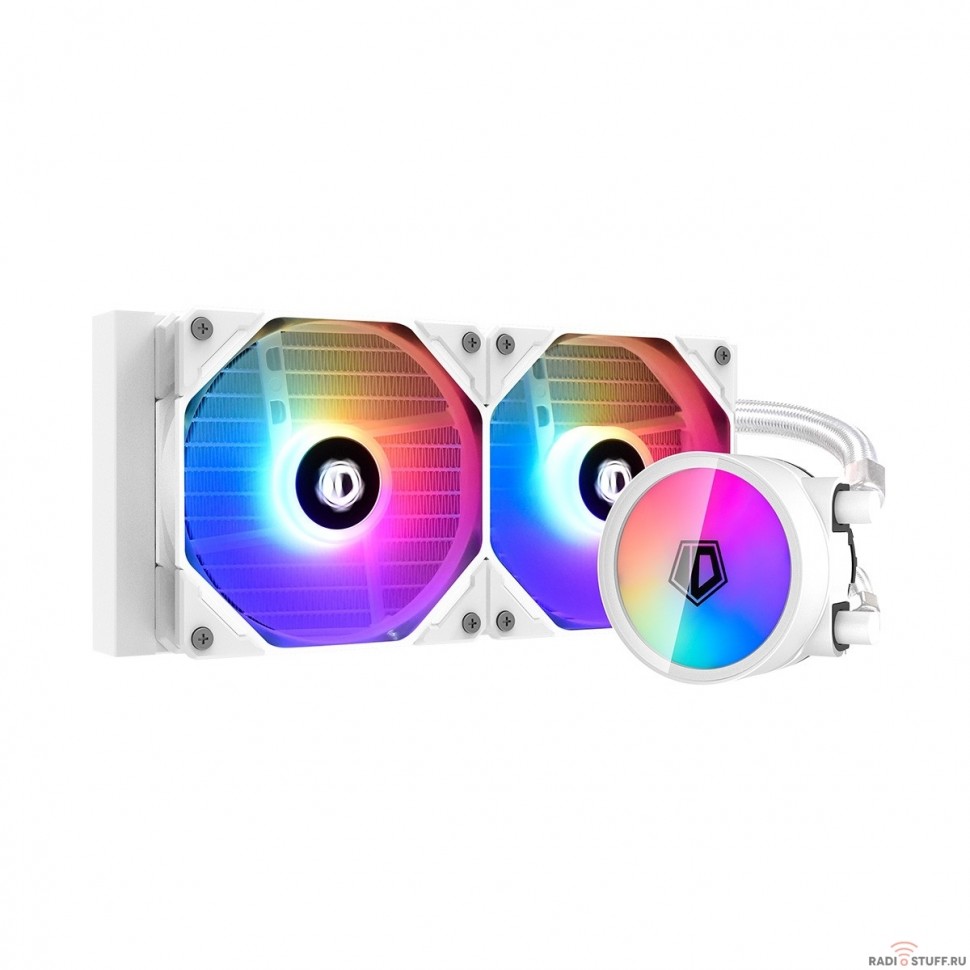 СВО ID-Cooling ZOOMFLOW 240 XT SNOW,  120мм, Ret