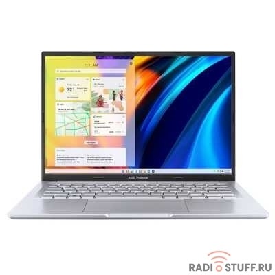 ASUS Vivobook M1403QA-LY111 [90NB0Y11-M006X0] Silver 14" {WUXGA Ryzen 7-5800H/16Gb/512Gb SSD/RX Vega/DOS}