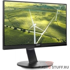 LCD PHILIPS 23.8" 241B7QGJEB/00 Black с поворотом экрана {IPS 1920x1080 5ms 178/178 250cd 50M:1 DVI HDMI1.4 DisplayPort1.2 4xUSB3.0 MM}
