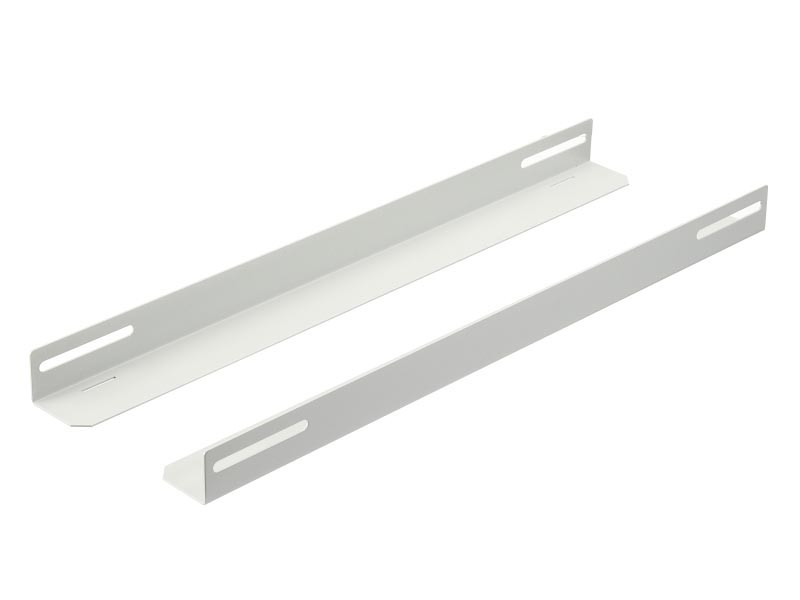 Рельса  L  для шкафа глубиной 800 (520*35.4*45.2) серая (2 шт)